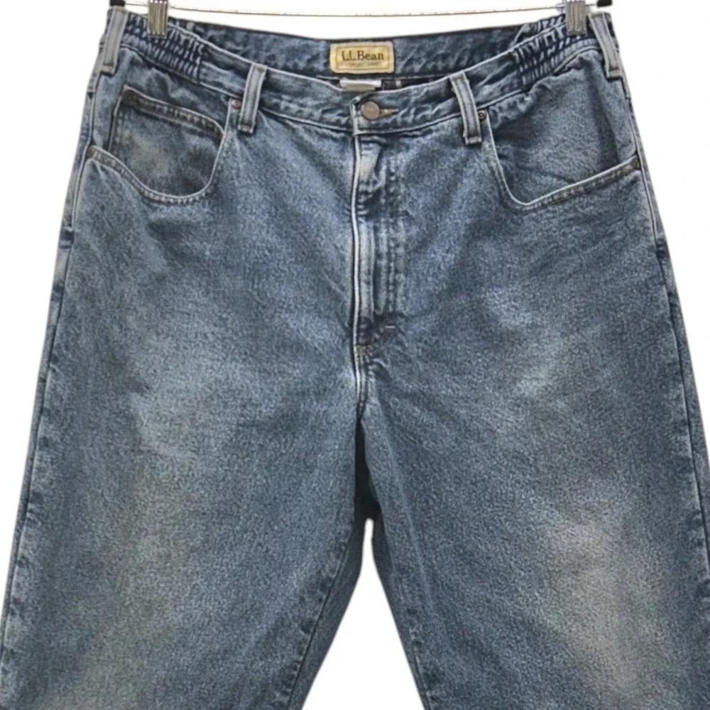 LL Bean Flannel Lined Jeans‎ 38